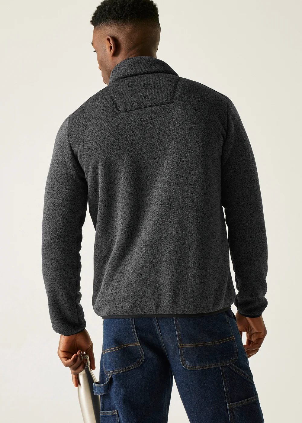Regatta Black Barlee Stretch Fleece - L Image 2