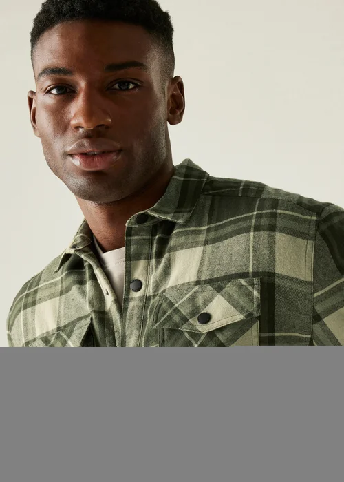 Regatta Khaki Spennith Shacket - M Image 4