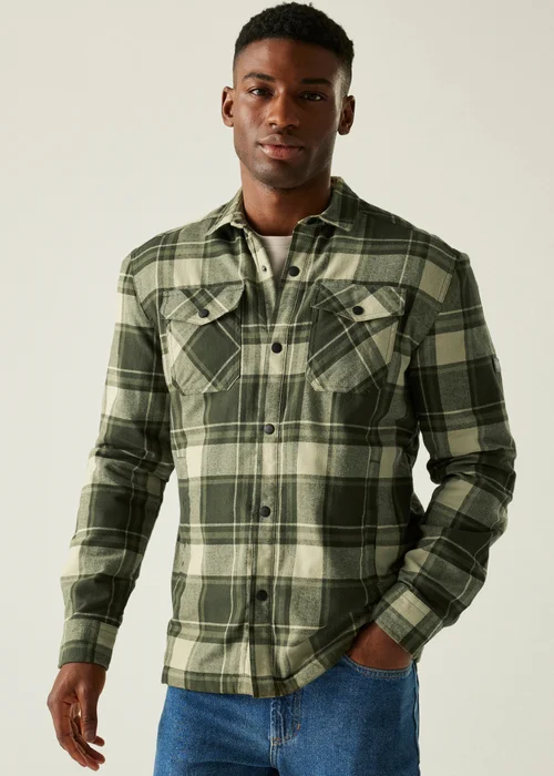 Regatta Khaki Spennith Shacket - M Image 1