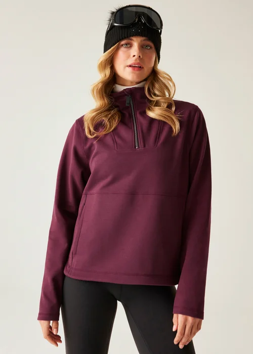 Dare 2b Aubergine Wander Fleece - Size 10 Image 1