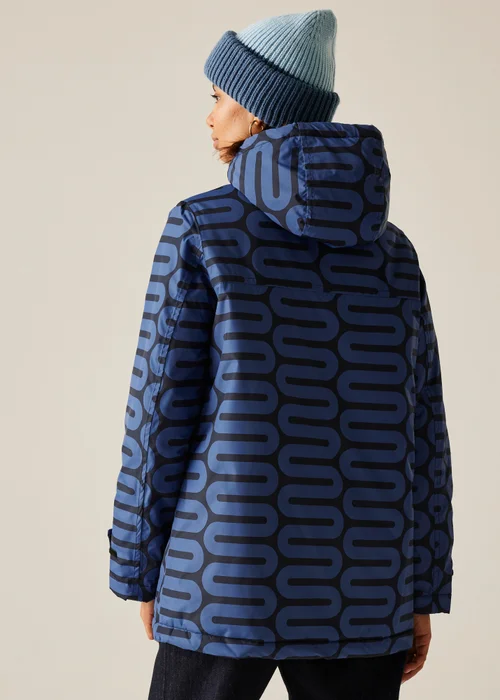 Regatta Dark Blue Orla Mid Length Waterproof Jacket - 18 Image 2