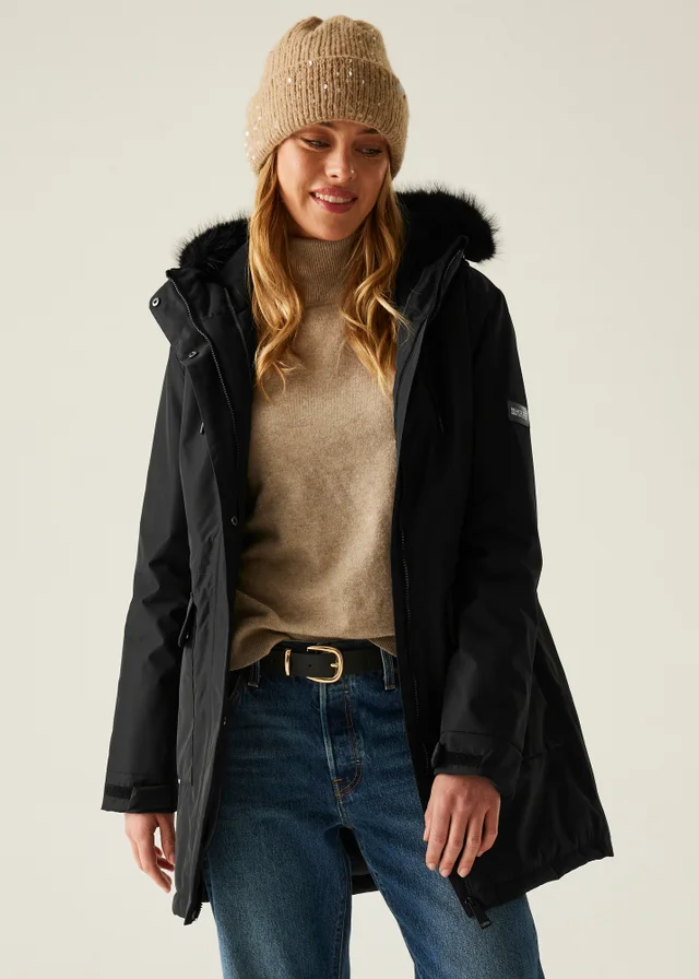 Regatta Black Sabinka Waterproof Jacket