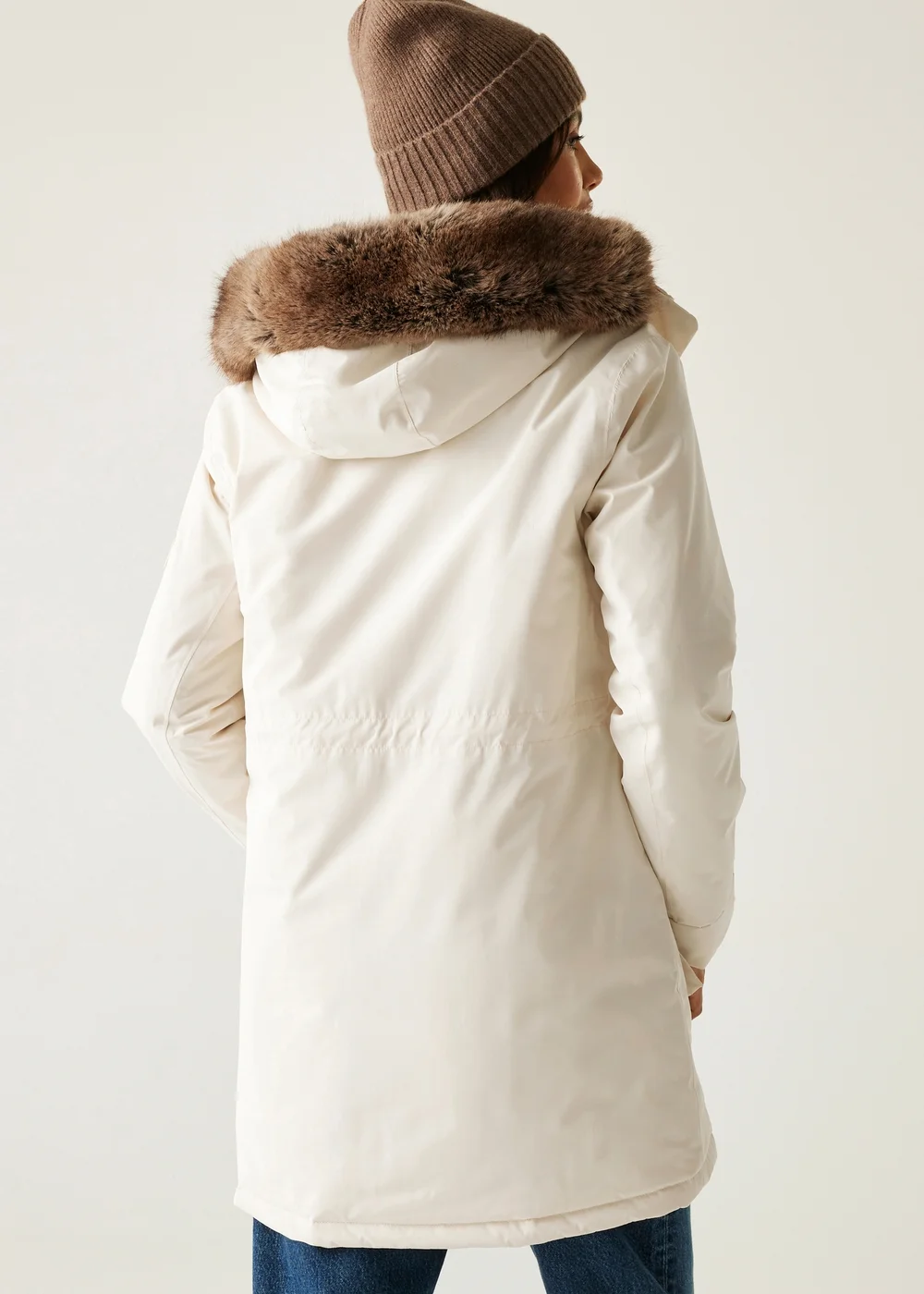 Regatta White Sabinka Waterproof Jacket - 16 Image 2