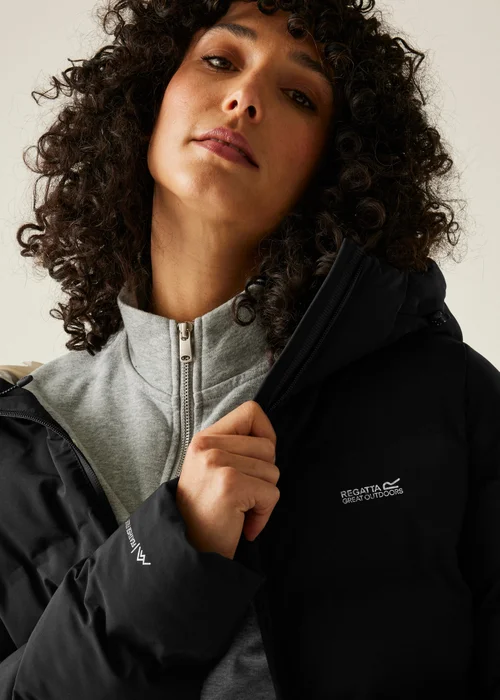 Regatta Black Altoro Thermal Waterproof Jacket - 16 Image 4