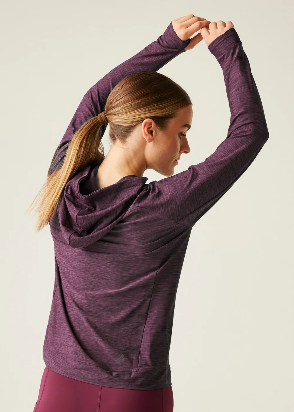 Dare 2b Aubergine Sprint City Lightweight Hoodie - Size 16 Image 2