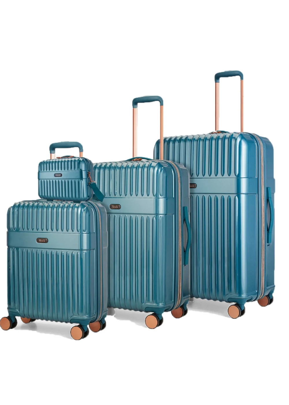 Rock Selene Suitcase Blue - Cabin Image 1
