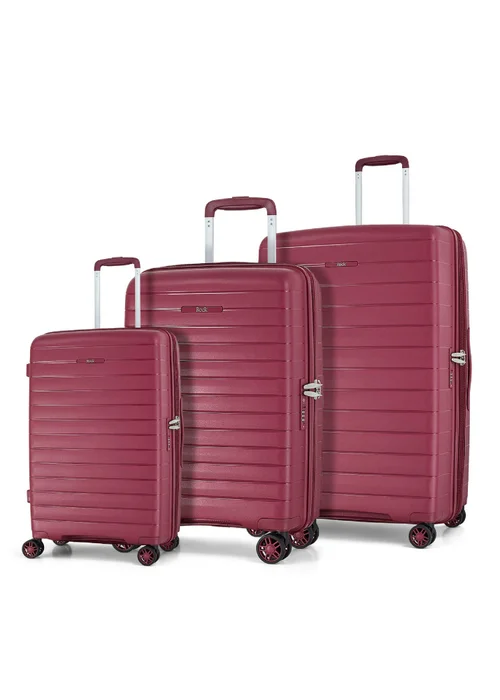 Rock Palma Suitcase Burgundy - Cabin Image 1
