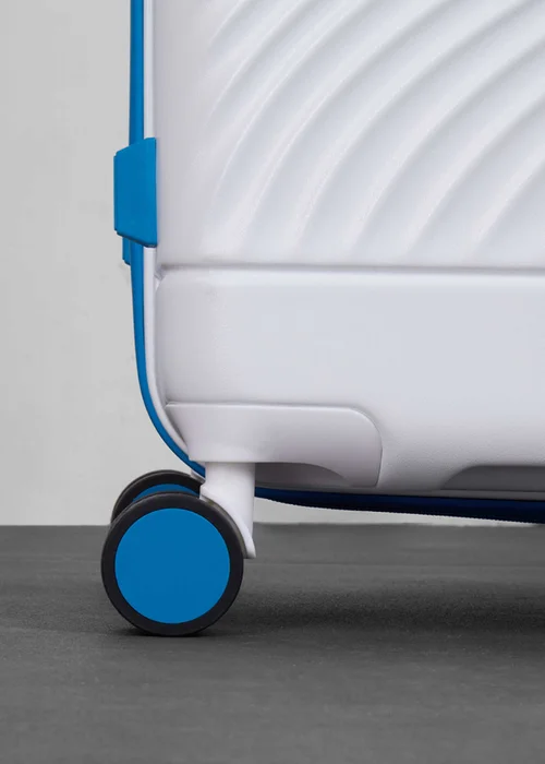 Rock Love Island Suitcase White/Blue - Cabin Image 3