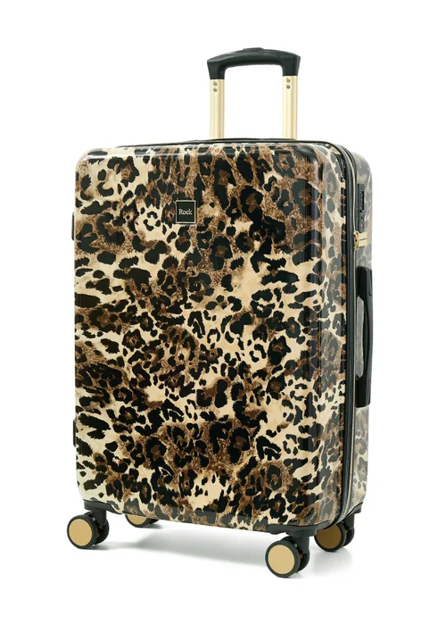 Rock Savannah Suitcase Gold Leopard - Cabin Image 2