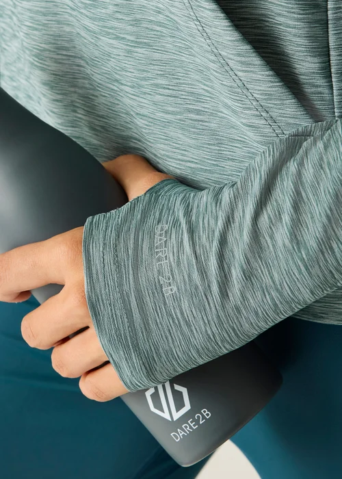 Dare 2b Grey/ Blue Sprint City Lightweight Hoodie - 12 Image 4