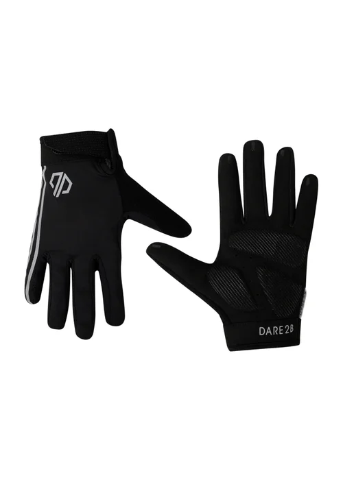 Dare 2b Black Cycle Lightweight Gloves - Extra small Image 1