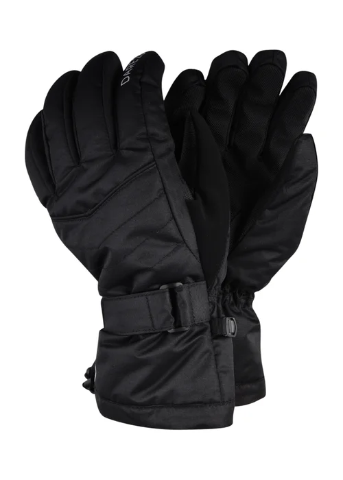 Dare 2b Black Acute Waterproof Gloves - Medium Image 1