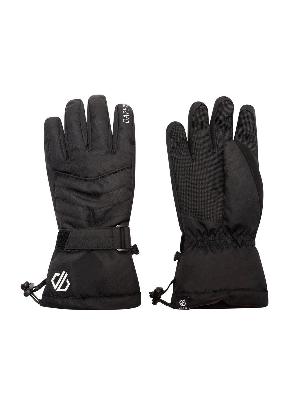 Dare 2b Black Acute Waterproof Gloves - Medium Image 2
