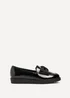 Linzi Violetta Wide Fit Black Patent Loafer - Size 5 Image 2