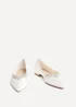 Linzi Endless Bridal Ivory Pointed Toe Ballet Flat - Size 7 Image 3