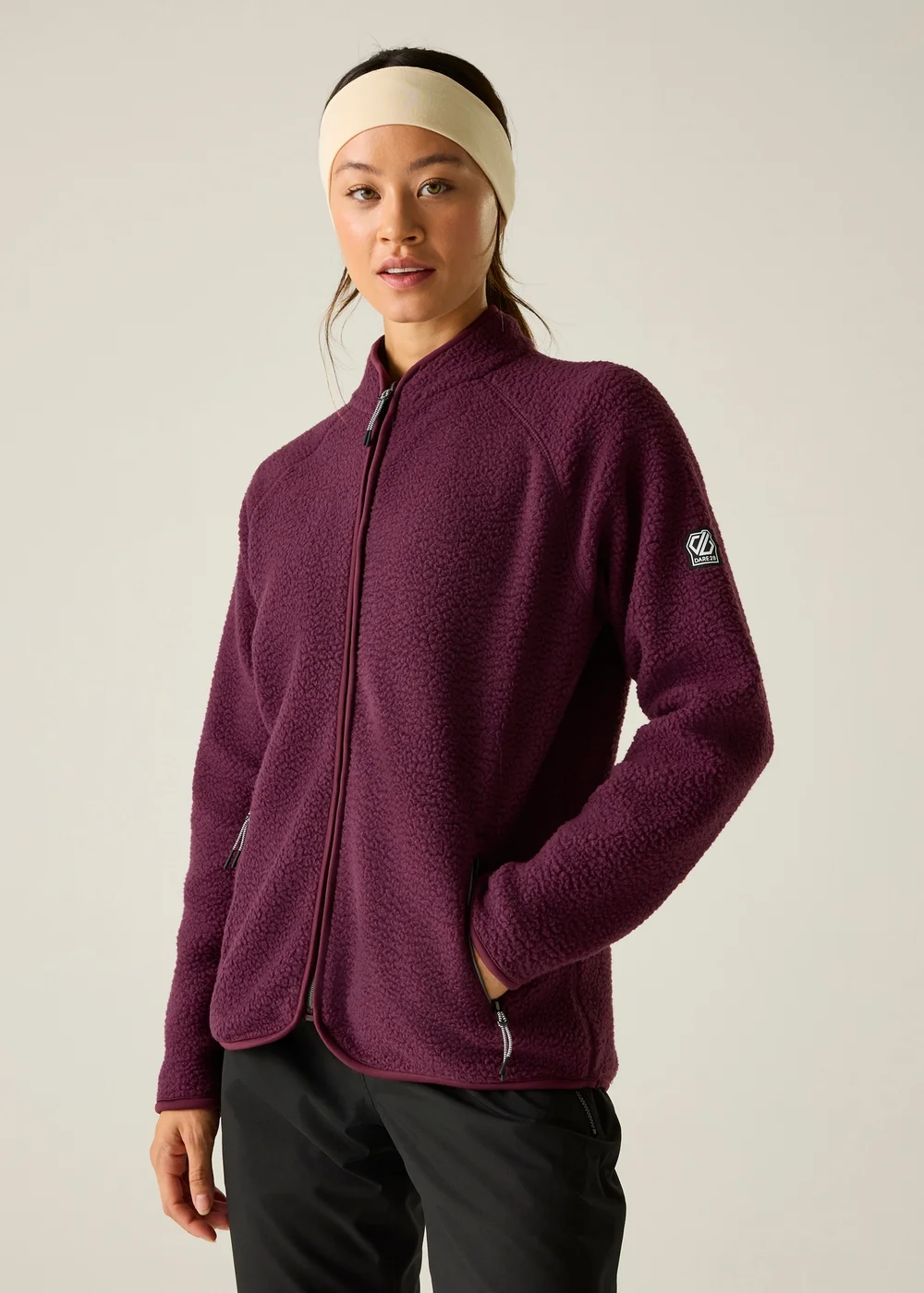 Dare 2b Aubergine Excursion Fleece - 18 Image 1