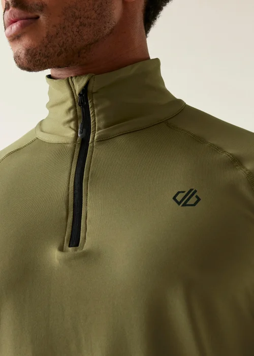 Dare2B Soft Green Fuse Up II Core Stretch Midlayer - XXL Image 4