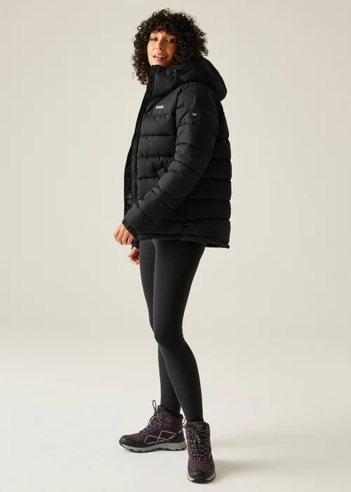 Regatta Black Aldthorn Water Repellent Jacket - 18 Image 4