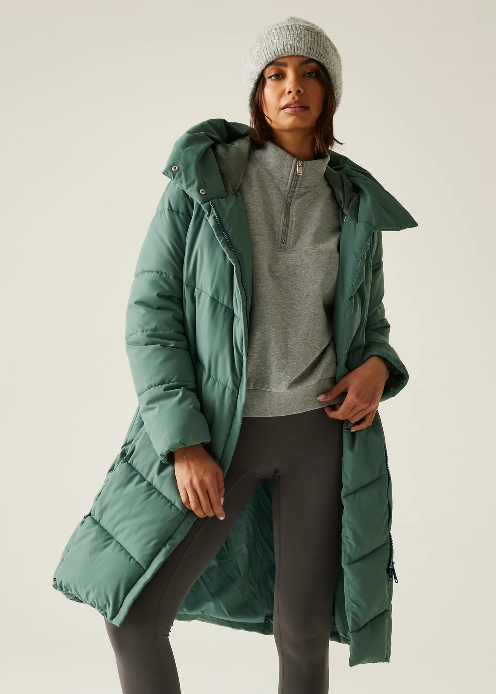Regatta Forest Green Nurie Water Repellent Jacket - 20 Image 1
