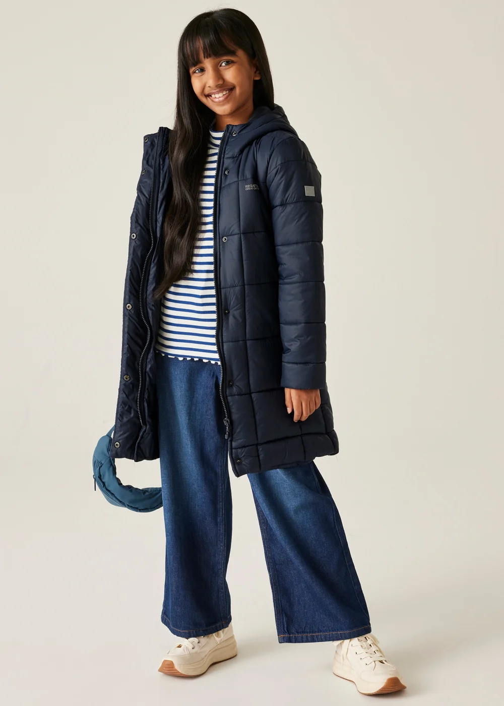 Regatta Ink Kids' Embrie Lightweight Jacket (3-16yrs) - Age 7-8 Years Image 2