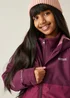 Regatta Vintage Pink Kids' Hillain Warm Lined Reflective Waterproof Insulated Jacket (3-16yrs) - Age 11-12 Years Image 4