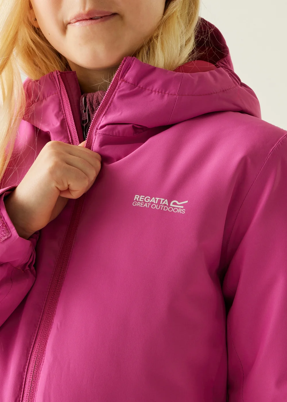 Regatta Berry Kids' Hurdle Reflective Waterproof Insulated Jacket (3-16yrs) - 3-4 Yrs Image 4