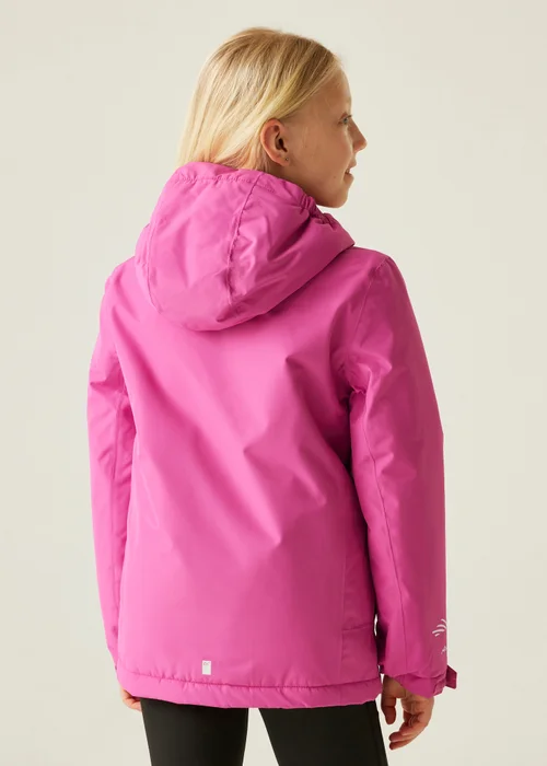 Regatta Berry Kids' Hurdle Reflective Waterproof Insulated Jacket (3-16yrs) - Age 13 Years Image 2