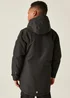 Regatta Black Kids' Farbank II Waterproof Insulated Jacket (3-16yrs) - 7-8 Yrs Image 2