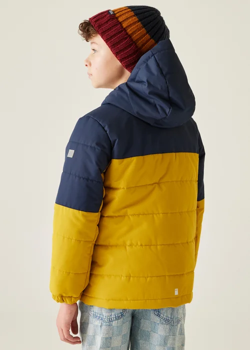 Regatta Mustard Kids' Lofthouse Reflective Jacket (3-16yrs) - Age 11-12 Years Image 2
