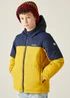 Regatta Mustard Kids' Lofthouse Reflective Jacket (3-16yrs) - Age 11-12 Years Image 1