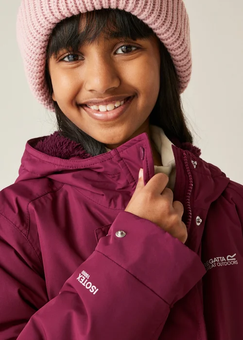 Regatta Ruby Kids' Valenta Waterproof Insulated Jacket (3-16yrs) - Age 10-11 Years Image 4