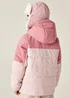 Regatta Pastel Pink Kids' Lofthouse Reflective Jacket (3-16yrs) - Age 14 Years Image 2
