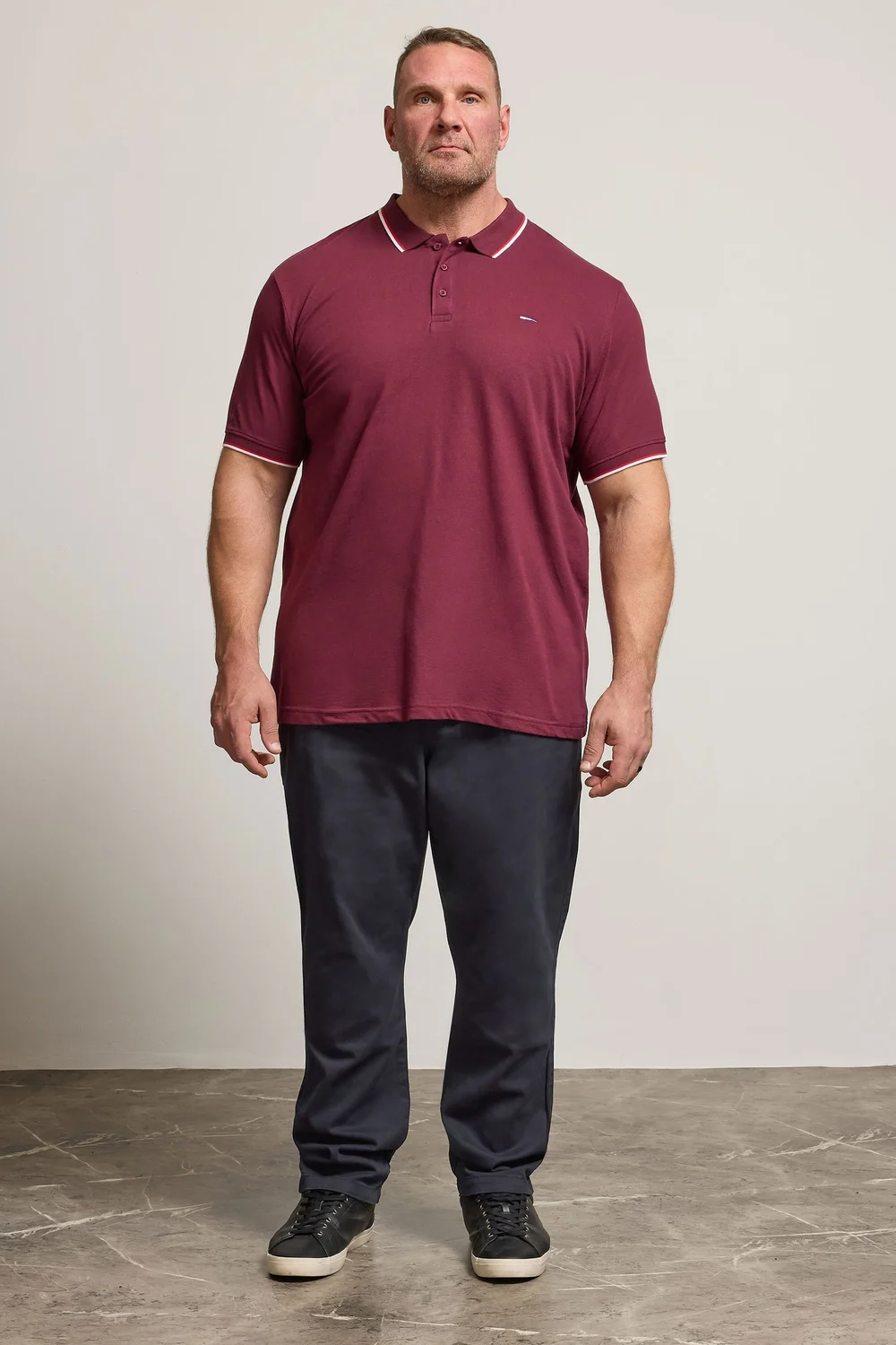 BadRhino Navy Blue Elasticated Waist Chinos - 3XL/L30 Image 2