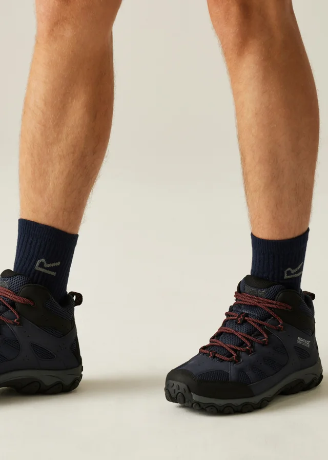 Regatta Navy/Grey Edgepoint 4 Mid Waterproof Boots