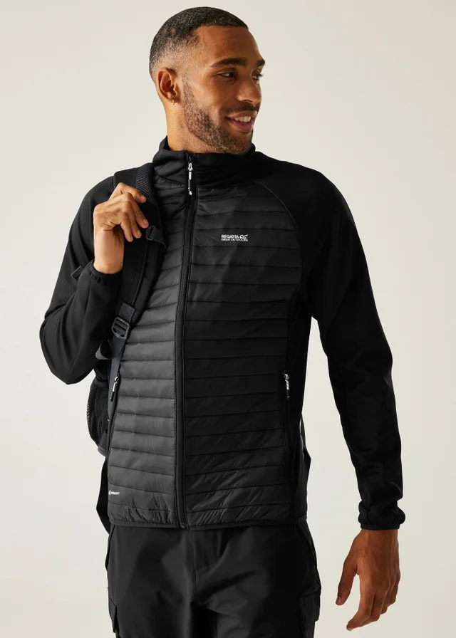 Regatta Black Clumber Hybrid Stretch Jacket