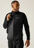 Regatta Black Clumber Hybrid Stretch Jacket - S Image 1