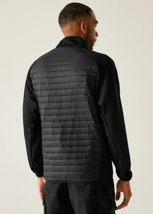Regatta Black Clumber Hybrid Stretch Jacket - S Image 2
