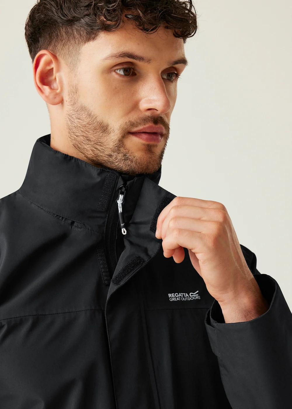Regatta Black Matt II Waterproof Jacket - S Image 5
