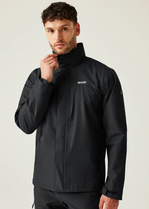 Regatta Black Matt II Waterproof Jacket - S Image 1