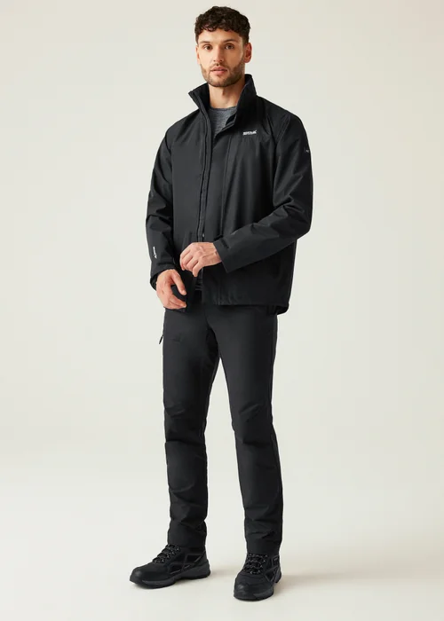 Regatta Black Matt II Waterproof Jacket - S Image 3