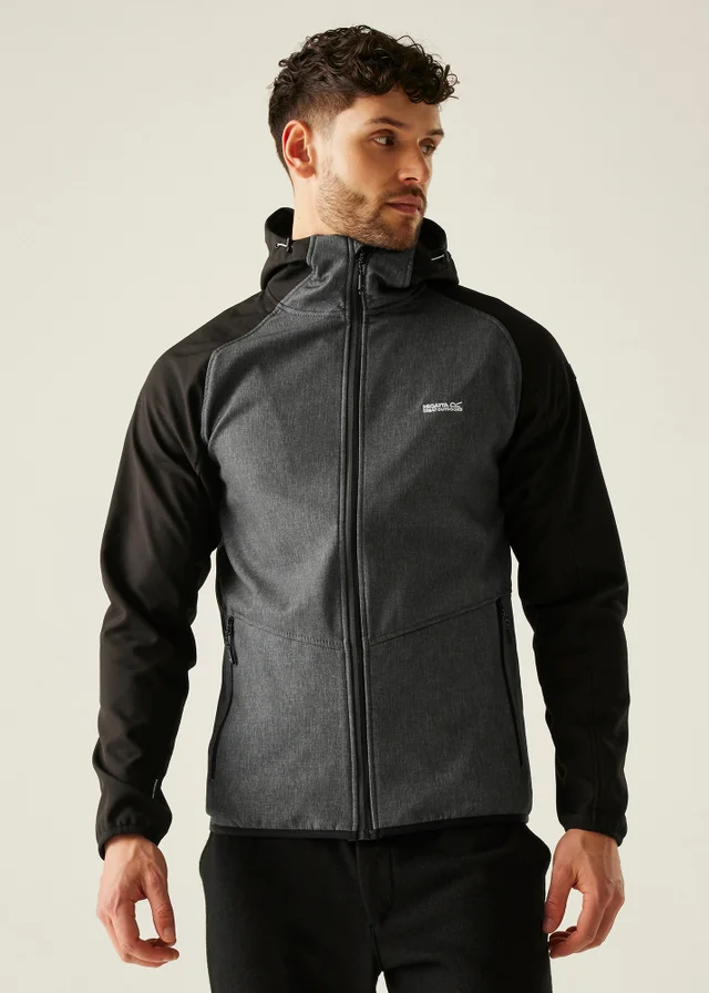 Regatta Grey/Black Arec III Stretch Jacket