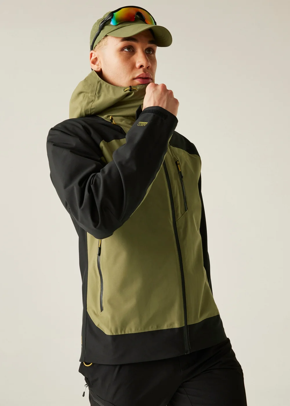 Dare2B Olive Green Torrek II Waterproof Jacket - S Image 1