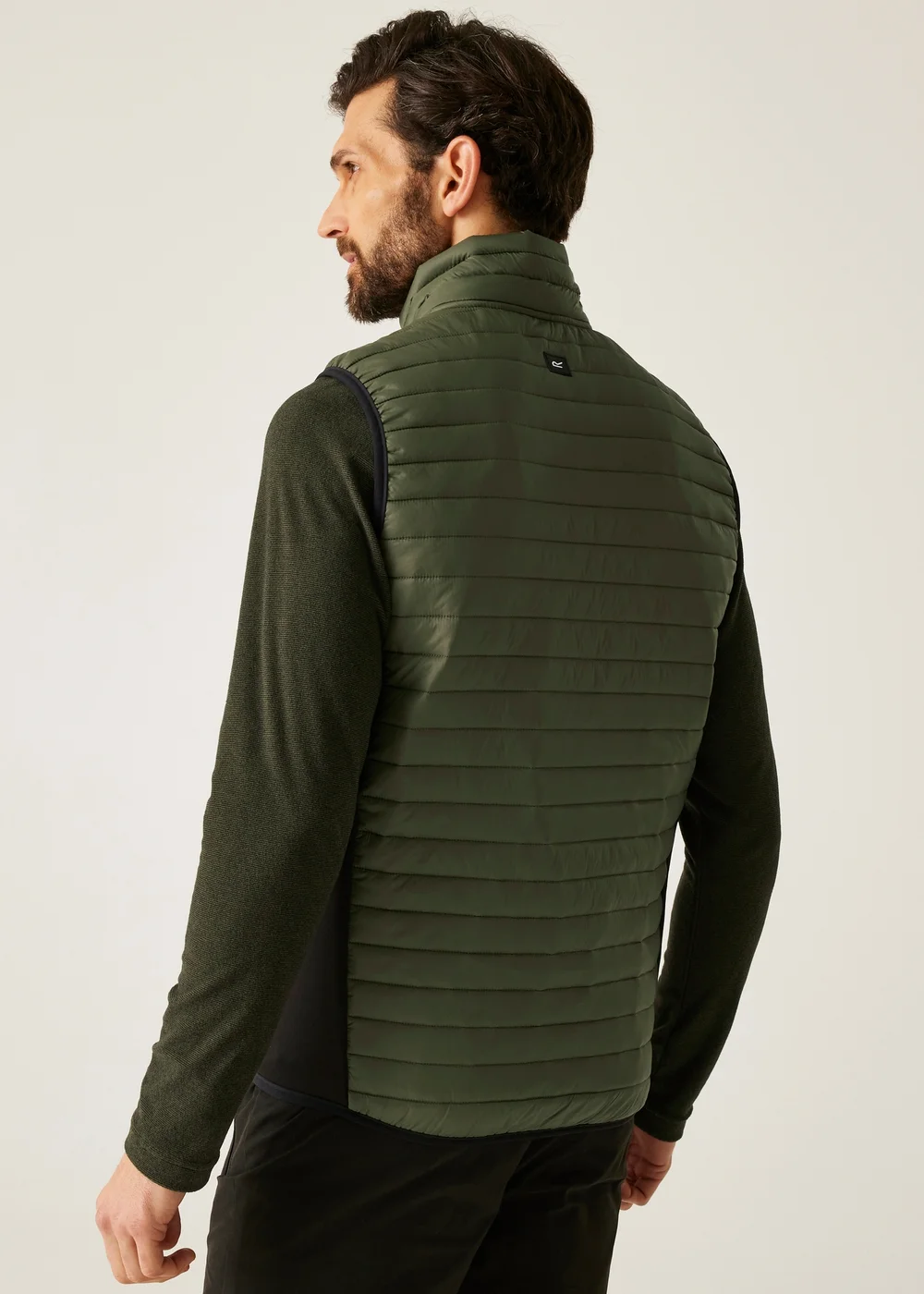Regatta Grey Green Andreson Hybrid Stretch Bodywarmer - L Image 2