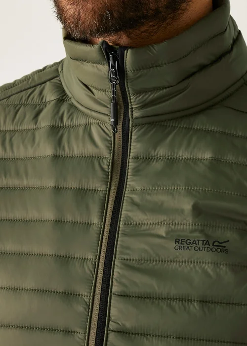 Regatta Grey Green Andreson Hybrid Stretch Bodywarmer - L Image 4