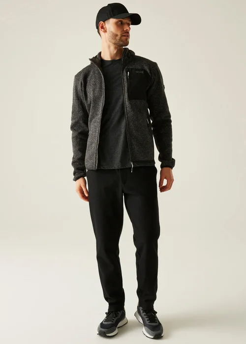 Regatta Slate Hooded Newhill Stretch Fleece - 2XL Image 3