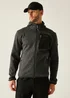 Regatta Slate Hooded Newhill Stretch Fleece - 2XL Image 1