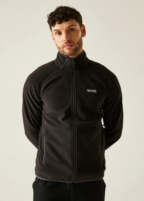 Regatta Black Hadfield Stretch Fleece - S Image 1