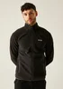 Regatta Black Hadfield Stretch Fleece - S Image 1
