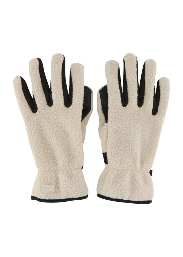 Regatta Warm Cream Borg Gloves
