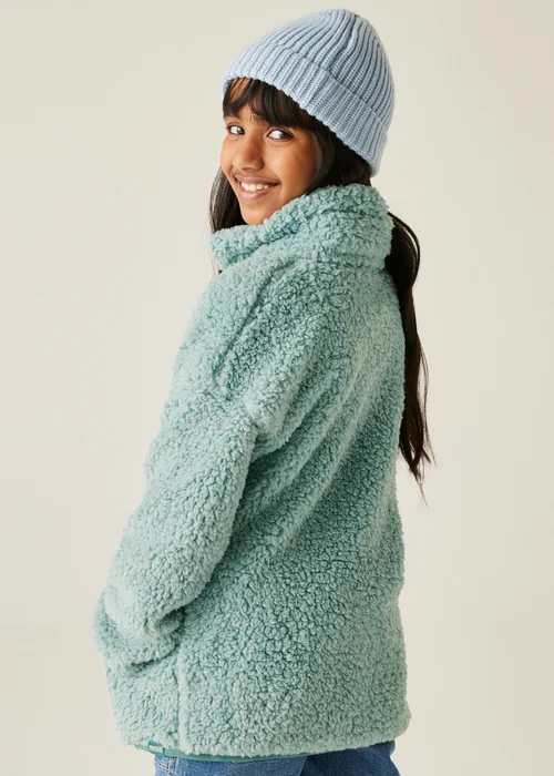 Regatta Mint Kids' Kaliza Half Zip Stretch Fleece (3-16yrs) - Age 5-6 Years Image 2